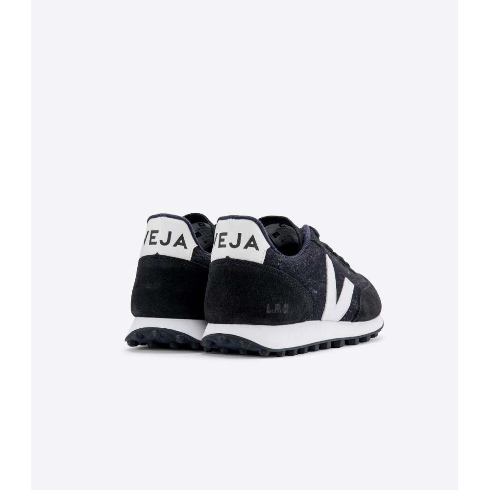 Veja RIO BRANCO FLANNEL Løpesko Herre White/Black | NO 168QMA